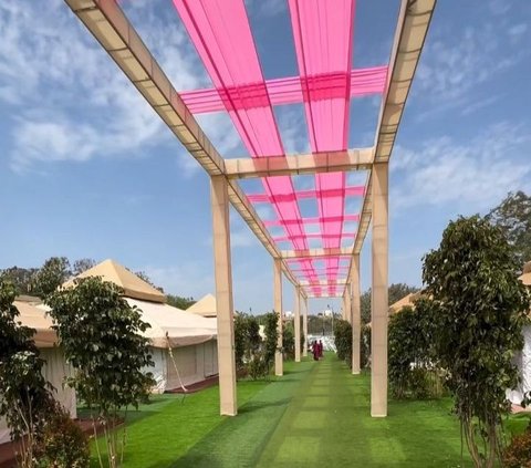 Portrait of Luxurious Guest Tent at Anant Ambani's Wedding Party, Feels Like Staying in a Hotel