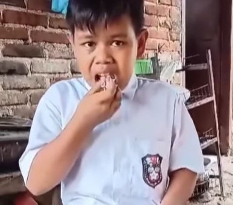 Kisah Pilu Bocah Kelas 3 SD Setiap Hari Makan Nasi Putih, Bikin Mewek Warganet