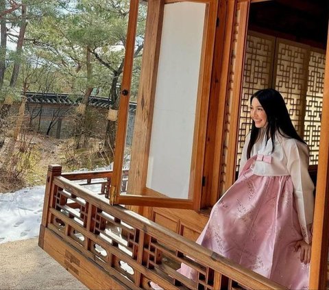 Rayakan Ultah di Korea, Cantiknya Raline Shah Kenakan Hanbok Vibesnya Bak Putri di Drakor