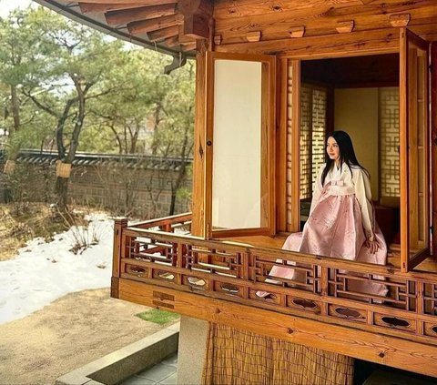 Rayakan Ultah di Korea, Cantiknya Raline Shah Kenakan Hanbok Vibesnya Bak Putri di Drakor