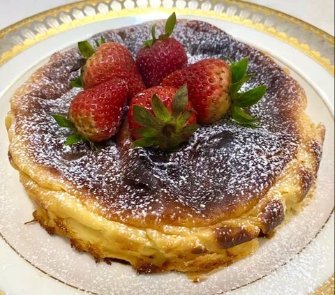 6 Resep Burnt Cheese Cake ala Kafe, Lembut Menggugah Selera