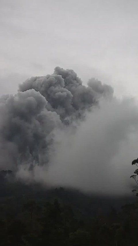 Gunung Merapi Keluarkan 7 Kali Awan Panas Guguran dalam 30 Menit