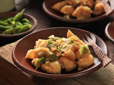 Recipe for Refreshing Spicy Tofu Gejrot Snack