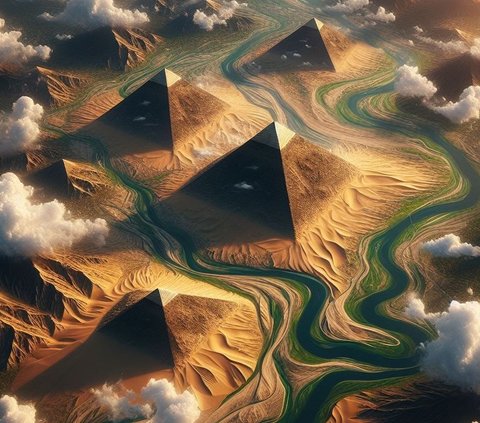 Dapat Petunjuk dari Lukisan, Ilmuwan Akhirnya Paham Bagaimana Piramida Mesir Dibangun