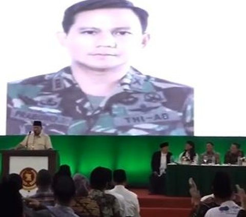 Momen Prabowo Subianto Pidato Ada Emak-emak Teriak Mayor Teddy, Foto-Foto Ganteng saat Masih Muda Langsung Keluar