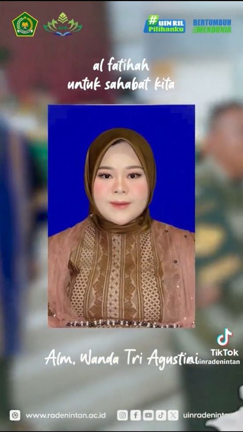 Momen Haru Ayah Gantikan Putrinya Wisuda di UIN Raden Intan Lampung, Sang Anak Berpulang karena Sakit