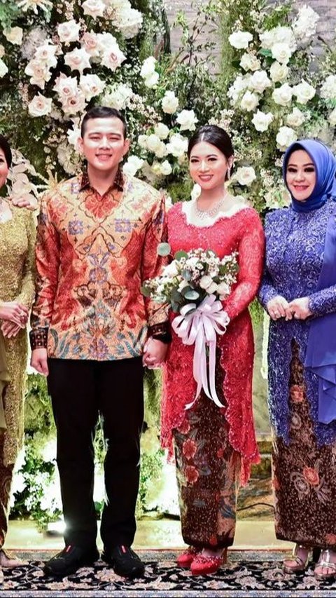 Wearing a Red Kebaya and Flawless Makeup, the Beauty of the Daughter of Former TNI Commander Andika Perkasa during the Engagement