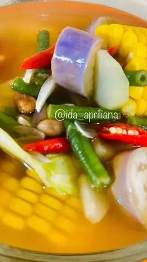 6. Sayur Asem Jawa Segar ala Rumahan