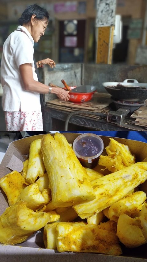 Mencicipi Singkong Goreng Cocol Sambal di Toko Legendaris Malang, Dikelola Sendirian oleh Seorang Nenek