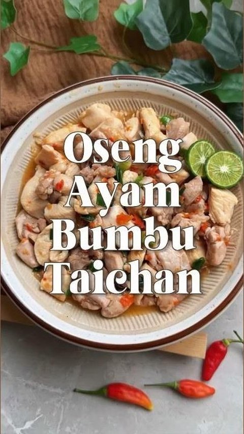 7. Oseng Ayam Bumbu Taichan