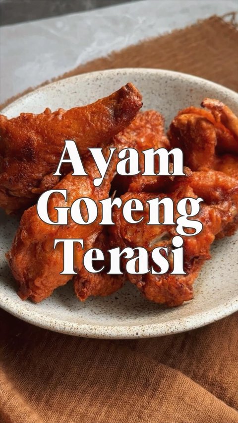 9. Ayam Goreng Terasi