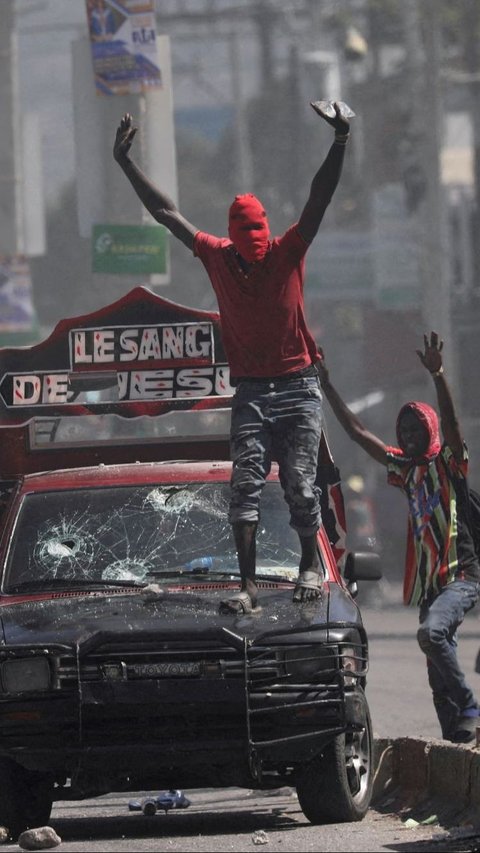 FOTO: Kondisi Mencekam saat Gangster Kuasai Haiti