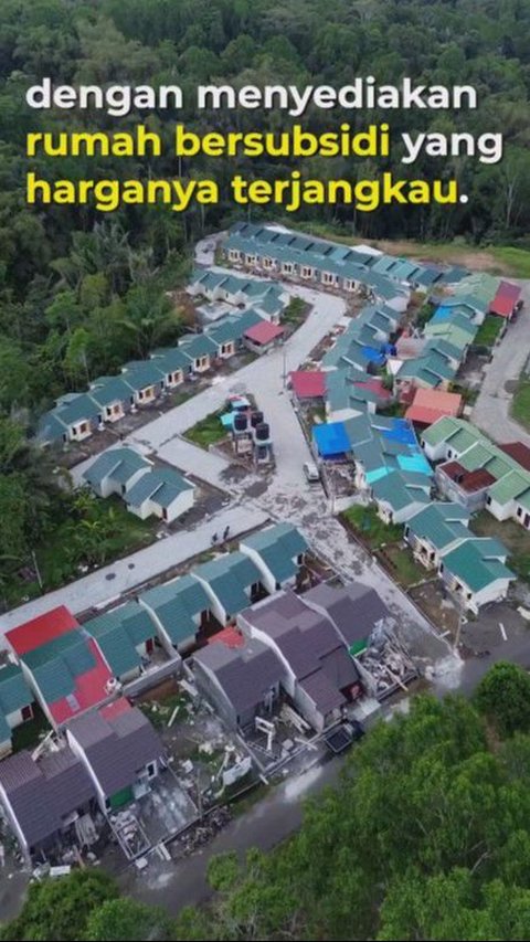 Inilah penampakan puluhan rumah di komplek perumahan Greysia Polii.