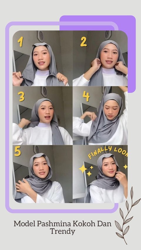 Easy Pashmina Tutorial for Breaking the Fast Together, Look Stylish Without Hassle