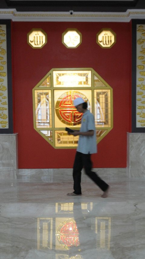 Sang ayah yang bernama Budiyanto Tjia mendirikan masjid ini untuk tujuan menyebarkan agama Islam. Foto: merdeka.com / Imam Buhori<br>