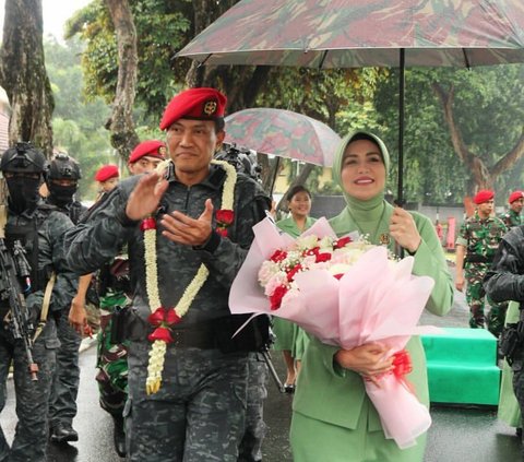 Mengenal Sosok Letkol Inf. Nur Wahyudi yang Baru Dilantik Jadi Dansat-81 Kopassus, Istrinya Bukan Orang Sembarangan