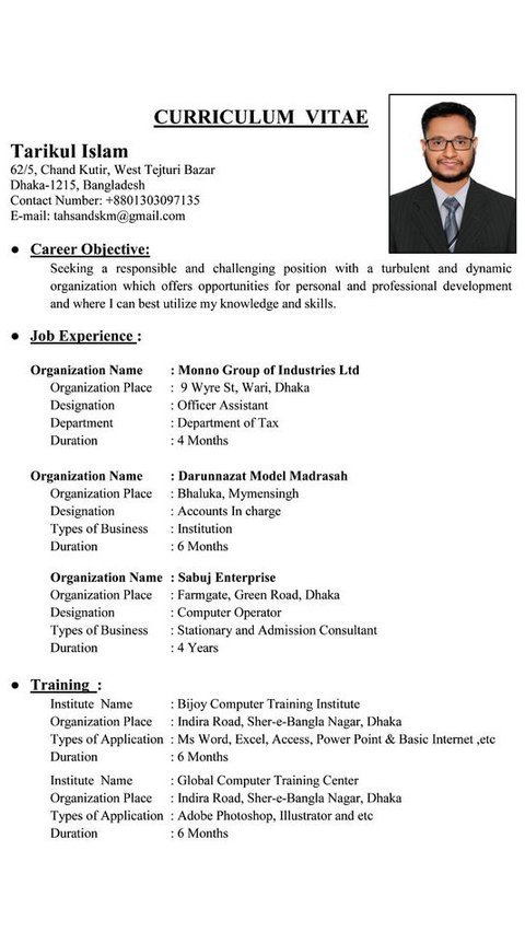 20 Contoh CV Formal, Modern, & Kreatif dalam Bahasa Indonesia serta Inggris