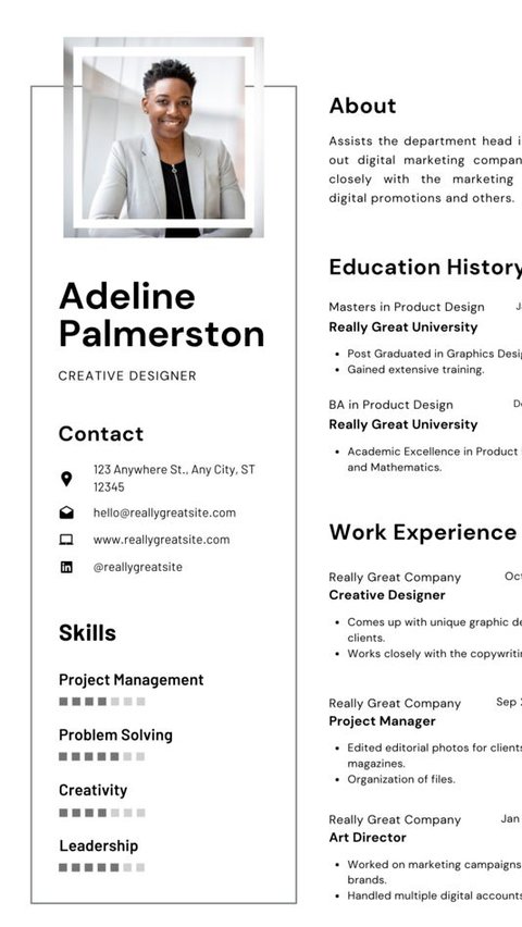 20 Contoh CV Formal, Modern, & Kreatif dalam Bahasa Indonesia serta Inggris