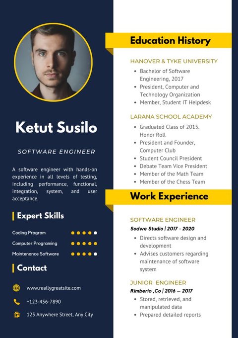 20 Contoh CV Formal, Modern, & Kreatif dalam Bahasa Indonesia serta Inggris