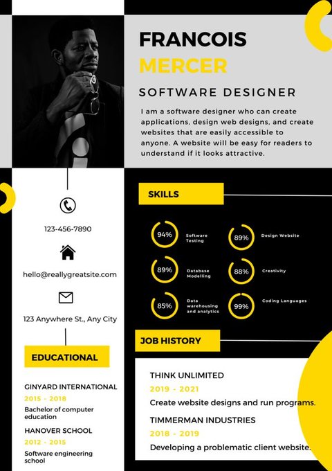 20 Contoh CV Formal, Modern, & Kreatif dalam Bahasa Indonesia serta Inggris