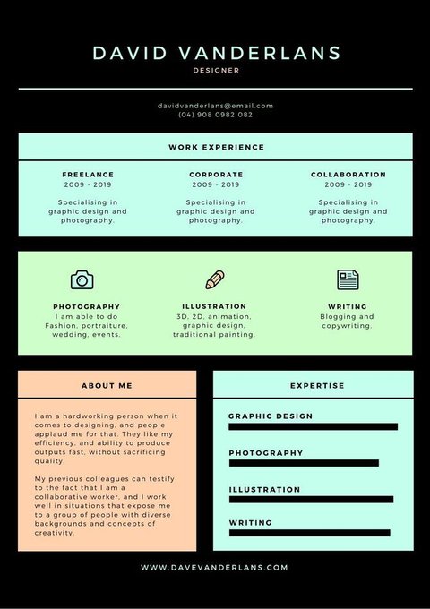 20 Contoh CV Formal, Modern, & Kreatif dalam Bahasa Indonesia serta Inggris
