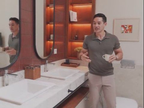 Portrait of Nana Mirdad's New Villa in Bali, Aesthetic and Luxurious with Smart TV-equipped Bathroom