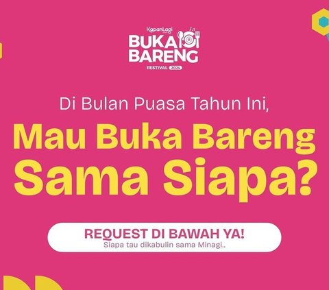 Banjir Bintang Tamu di Gelaran KAPANLAGI BUKA BARENG BRI FESTIVAL 2024, Beli Tiketnya Sekarang!