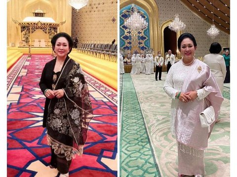 Potret Kedekatan Titiek Soeharto dengan Keluarga Kerajaan Brunei, Hadiri Pernikahan Prince Mateen