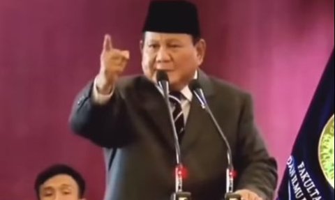 Pidato Menggebu-gebu di Acara Wisuda Mahasiswa, Ternyata Kampus ini Punya Prabowo Subianto