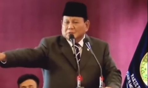 Pidato Menggebu-gebu di Acara Wisuda Mahasiswa, Ternyata Kampus ini Punya Prabowo Subianto