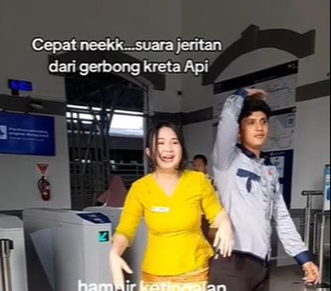 Petugas Tiket KAI Jadi Sorotan atas Sikapnya ke Penumpang Nenek-nenek, Sosoknya Cantik Mempesona & Baik Hati