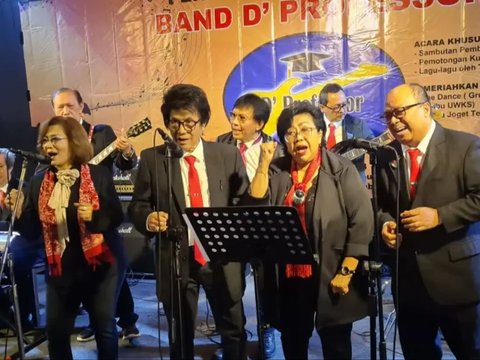 Kisah D'Professor Band Unair Klub Musik yang Anggotanya Para Guru Besar, Berawal dari Kenangan Masa Muda