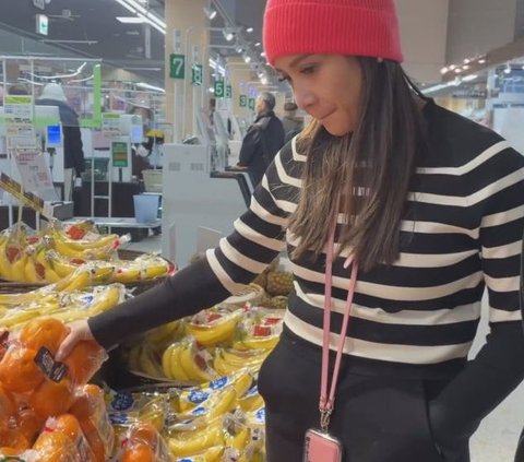 4 Moments of Nagita Shopping at Japanese Supermarkets, Astonished by the Prices!