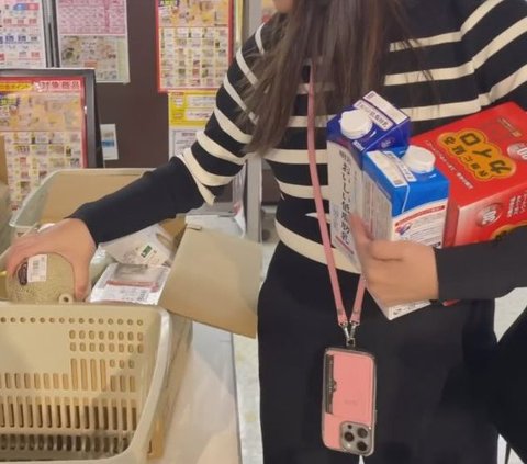4 Moments of Nagita Shopping at Japanese Supermarkets, Astonished by the Prices!
