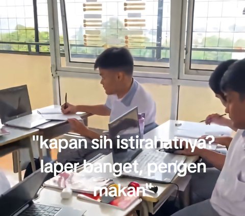 When the Future is Serious Learning, This Student Cooks Fried Rice During Class Hours in the Classroom, Netizens: Privilege Sitting at the Back