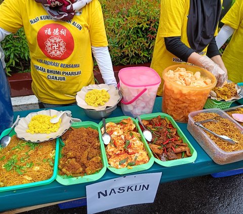 Harga Beras Mahal, Warga Cianjur Senang Jusuf Hamka Jual Nasi Kuning Cuma Rp3.000 per Porsi