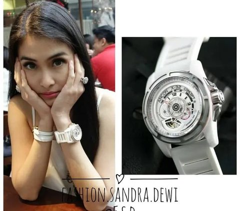Portrait of Sandra Dewi's Luxury Watch Collection, Some of Which Reach Rp2 Billion