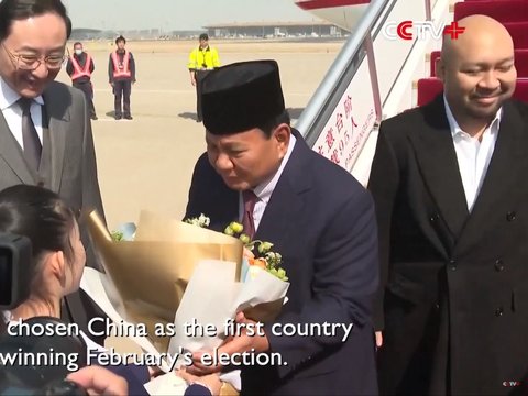 Invited by Xi Jinping, Prabowo Subianto's visit to China is accompanied by his son, Didit Hediprasetyo
