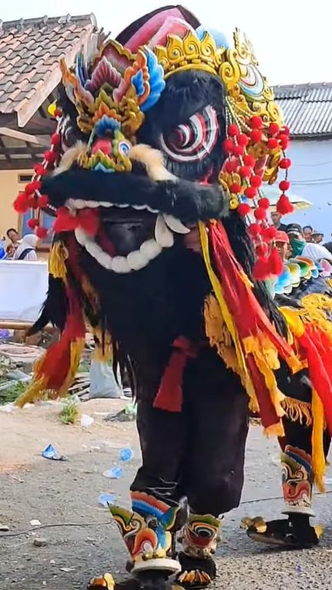 Serunya Seni Barong Geni Khas Gegesik Cirebon, Atraksi Semburan Apinya Curi Perhatian