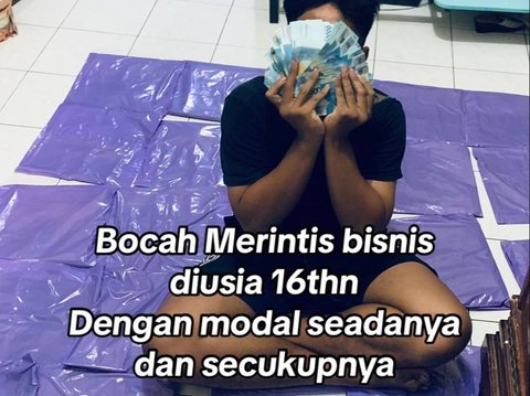 Kisah Fadel, Nekat Bangun Bisnis Saat Masih Sekolah hingga Raup Omzet Rp14 Juta per Bulan