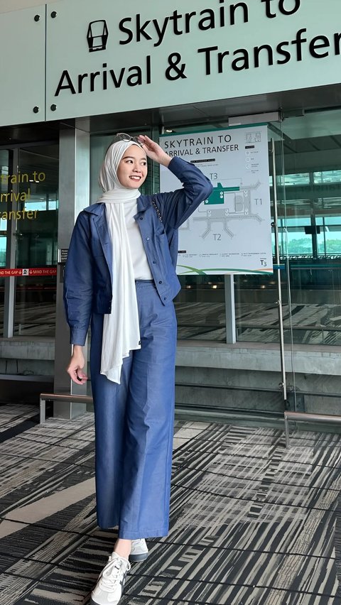 Comfortable Outfit Choices for Hijabers, to Look Fresh During the Mudik Journey.