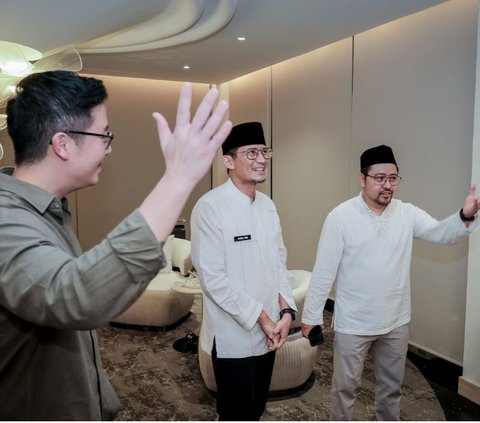 Sandiaga Hadiri Peresmian Kantor Baru Perusahaan Energi yang Diisi Milenial dan Gen Z