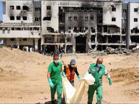 Israel Bom Kamp Pengungsi di Gaza Pada Malam Idulfitri, 14 Orang Terbunuh Termasuk Anak-Anak