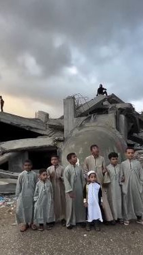 VIDEO Di Tengah Kehancuran, Anak-Anak Gaza Merayakan Idulfitri dengan Penuh Sukacita