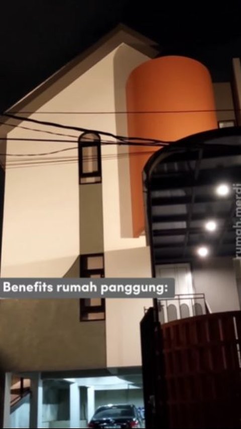 Before After Rumah Panggung di Tengah Jakarta: Dulu Tenggelam Banjir Seleher Kini Terlihat Modern
