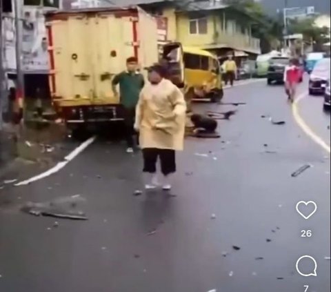 Viral Unggahan Kecelakaan Beruntun di Puncak Bogor, Begini Faktanya