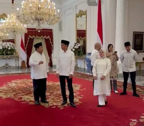 Lebaran Hari Kedua, Prabowo Kembali Sambangi Presiden Jokowi di Istana