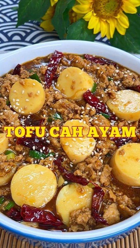 1. Tofu Cah Ayam