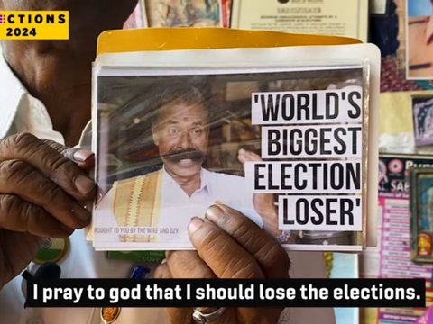 Having Participated in 238 Political Contests, This 'Election King' Has Never Won Once