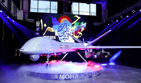 <b>Drone itu bernama Mohajer-10. </b>
